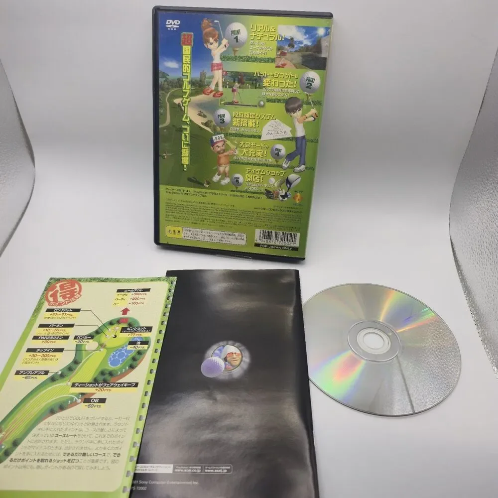 Everybody's Golf 3 Sony PlayStation 2 Japan Region Locked